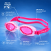 Touca Silicone + Óculos De Natação Speedo Legend Performance Rosa Neon