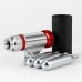 Bomba Co2 Encher Pneus Bike Ciclismo Aplicador Co2 + 3 Refil Prata