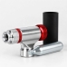 Bomba Co2 Encher Pneus Bike Ciclismo Aplicador Co2 + Refil Prata