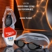 &Oacute;culos De Nata&ccedil;&atilde;o Speedo Vulcan Prote&ccedil;&atilde;o + Touca Silicone Onix Fume