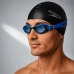 Óculos De Natação Speedo Vulcan Proteção + Touca Silicone Preto Azul
