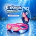 &Oacute;culos De Nata&ccedil;&atilde;o Infantil Mascara Kidshark Speedo + Touca Rosa