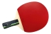 Raquete T&ecirc;nis De Mesa Butterfly Rdj Cs1 Penhold + Raqueteira Preto/vermelho Estilo Cl&aacute;ssico