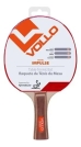 Raquete De T&ecirc;nis De Mesa Vollo Impulse + Raqueteira Preto/vermelho Co (c&ocirc;nico)