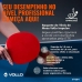 2x Raquetes De Tênis De Mesa Vollo Impulse Raqueteira Bolas