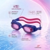 &Oacute;culos De Nata&ccedil;&atilde;o Speedo Tornado Antiemba&ccedil;ante + Touca Flat Azul Rosa