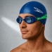 &Oacute;culos De Nata&ccedil;&atilde;o Speedo Tornado Antiemba&ccedil;ante + Touca Flat Azul-marinho