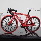 Miniatura Speed Bicicleta Em Alumínio 1:10