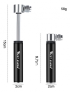 Mini Bomba Ar Compacta West Bicicleta Pneu 160 Psi