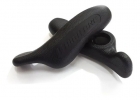 Bar End High One Preto Emborrachado 126mm Ergonomico