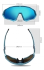 Óculos De Ciclismo Giro 3 Lentes Mtb Speed Esporte