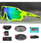 Óculos De Ciclismo Giro 3 Lentes Mtb Speed Esporte