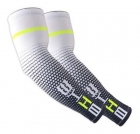 Manguito Ciclismo Mtb Speed Corrida Uv +50 Branco