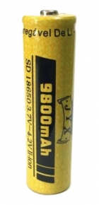  Bateria 18650 9800mah 3.7v Recarregável Lanterna Tática Jws