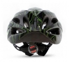 Kit Capacete Tsw Com Led Ciclismo Óculos Uv400 Bike Verde