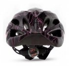 Kit Capacete Tsw Com Led Ciclismo Óculos Uv400 Bike Rosa