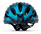 Kit Capacete Tsw Com Led Ciclismo Óculos Uv400 Bike Azul