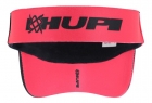 Kit Viseira E Meia Corrida Hupi Running Tuna Rosa/preto 