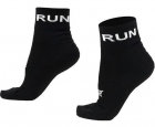 Meia Para Corrida Hupi Running Esporte Pro Run Preto