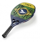 Raquete Beach Tennis Carbon Acabamento Em 3d