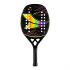 Raquete Beach Tennis Carbon Elite Atrio 3 Bolas Raqueteira 