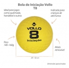 Bola De Iniciação T8 Queimada Amarelo Impermeável Vollo