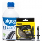 Selante + Fita De Aro Tubeless Algoo 21mm + Bico Tubeless 