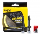 Selante + Fita De Aro Tubeless Algoo 21mm + Bico Tubeless 