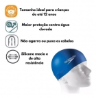 Touca Natação Speedo Junior Swim Cap Infantil Silicone