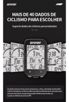 Gps Ciclismo Computador Igpsport Bsc100s + Cadência + Cinta 