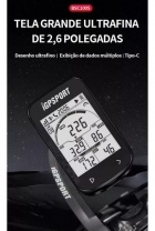 Gps Ciclismo Computador Igpsport Bsc100s + Cadência + Cinta 