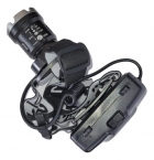 Lanterna De Cabeça Led V3 Led Laser Jws Recarregável Zoom