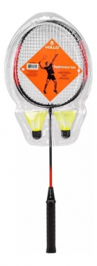 Kit Badminton Vollo Completo 2 Raquetes E 2 Petecas Nylon 