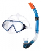 Kit De Natação Mergulho Livre Máscara Snorkel Speedo Belize