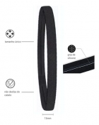 Faixa De Cabelo Com Silicone Sportbr Pratica De Esportes