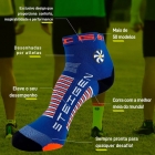 Meia Cano Médio Para Corrida Running Run Esportes Steigen