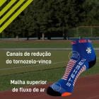 Meia Cano Baixo Para Corrida Steigen Run Running Esportes