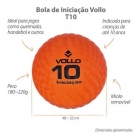 Bola De Iniciação T10 Queimada Impermeável + Bomba Vollo