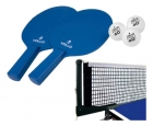 Kit Ping Pong Tênis De Mesa Vollo Raquete Rede Bola