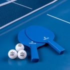 Kit Ping Pong Tênis De Mesa Vollo Raquete Rede Bola