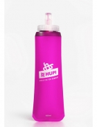 2x Garrafas Dobrável Soft Flash Hupi Running 350/500ml Rosa