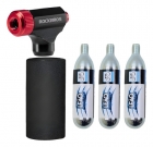 Bomba Co2 Rockbros Bike Ciclismo Aplicador Co2 + 3 Cilindros