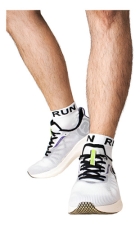 Meia Hupi Cano Curto Para Corrida Esporte Running Pro Run