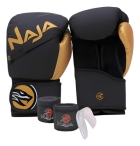Kit Boxe E Muay Thai Naja Extreme Luva + Bandagem + Bucal