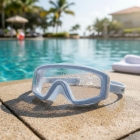Óculos Natação Piscina Mascara Speedo Glam Mask Infantil