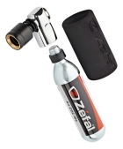 Kit Aplicador De Co2 + 1 Cilindro Bike Zefal Bomba Bicicleta
