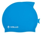 Kit De Natação Infantil Vollo Touca Silicone + Óculos
