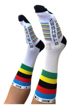 Meia Cano Alto Para Corrida Running Esportes Steigen