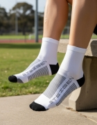 Meia Cano Médio Para Corrida Running Esportes Steigen