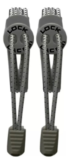 Cadarço Elástico Lock Laces® Tênis Corrida Running